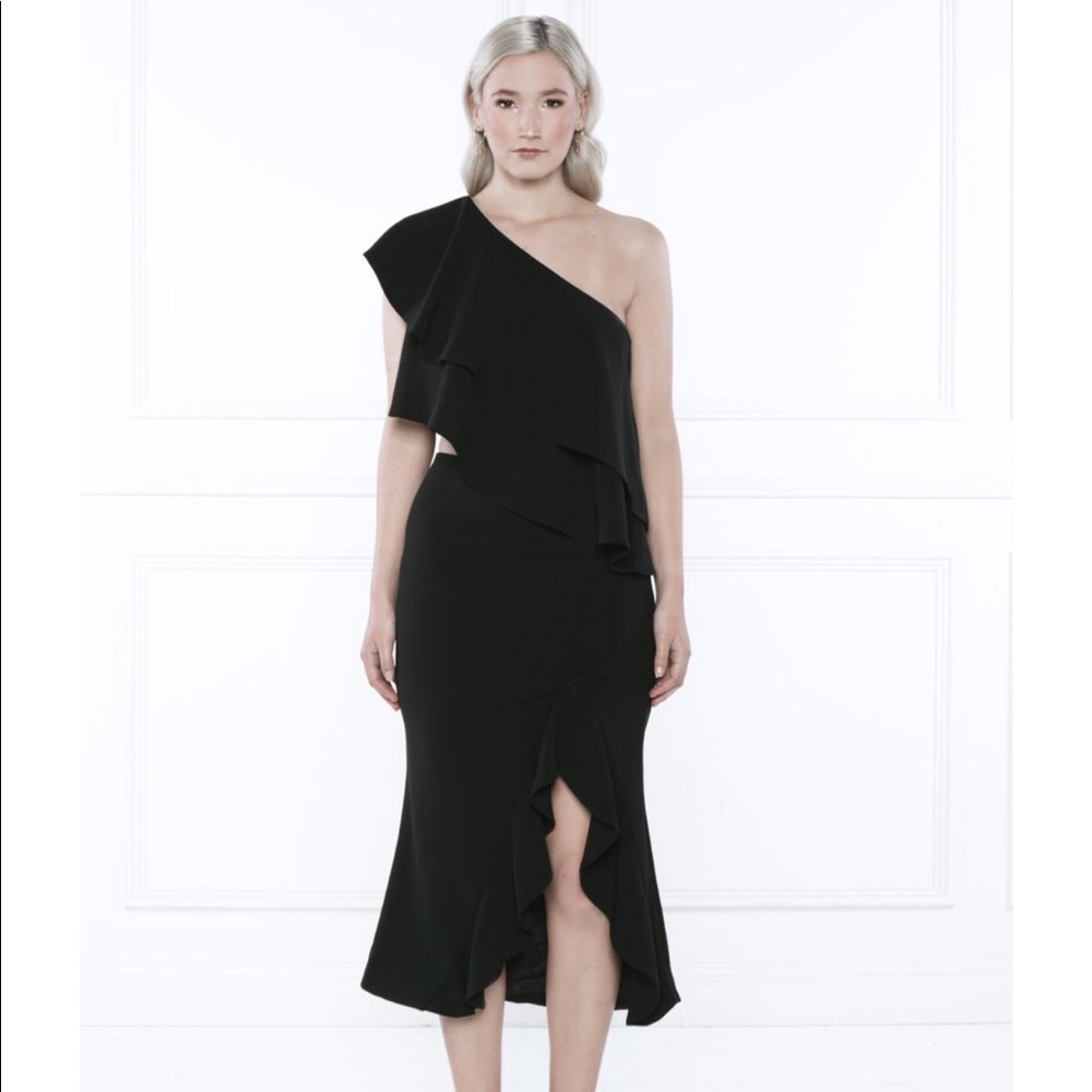 🆕 Delphine The Label: Black Frilly Skirt